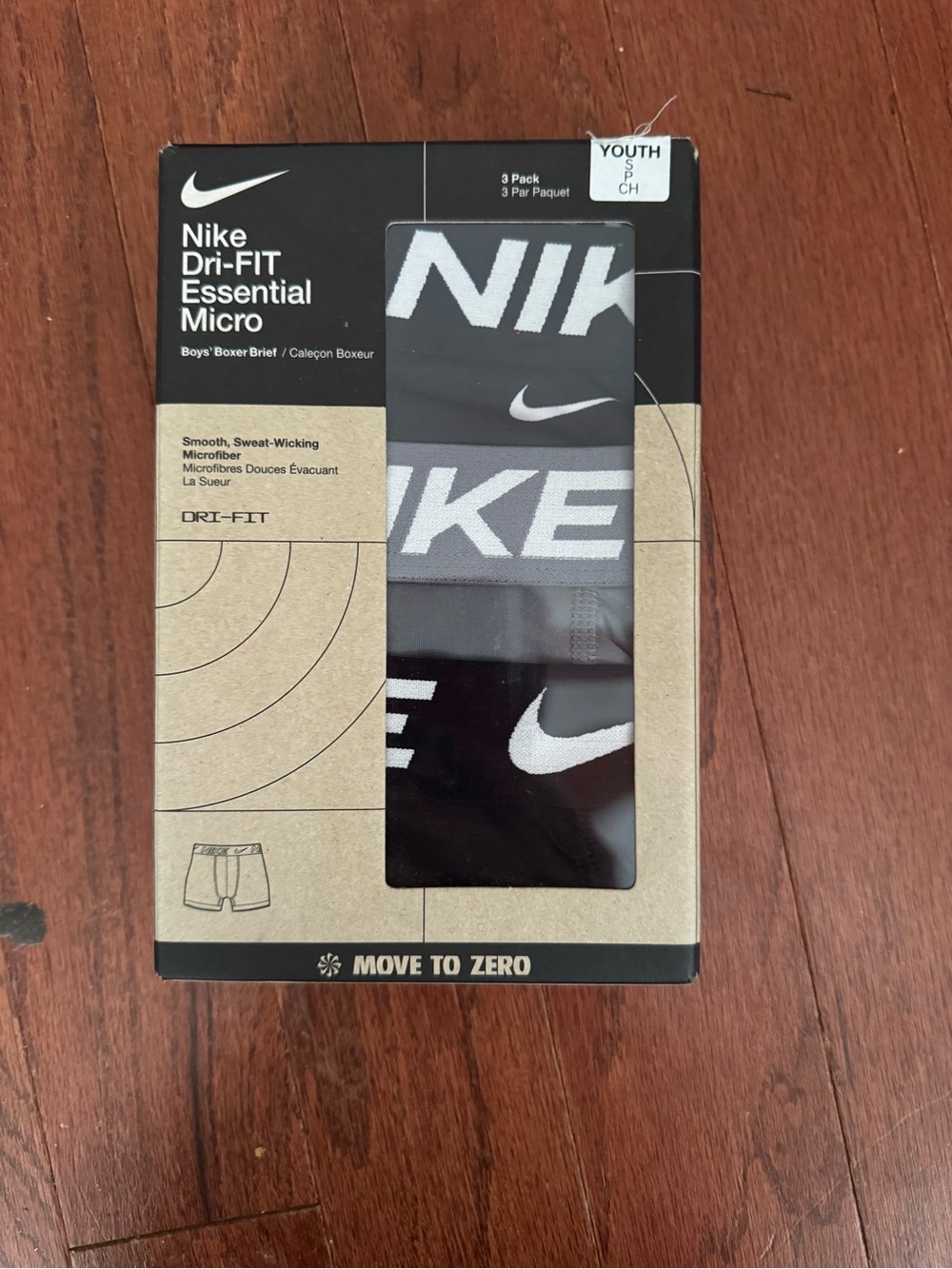 Nike Dri-FIT Micro Boxer Briefs - Black & Gray